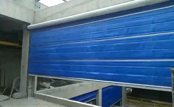 大型物流园区完成托喀依乡防火门整体安装工程