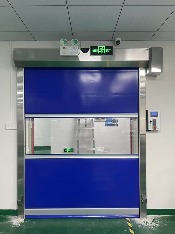 托喀依乡快速托喀依乡卷帘门在冷链物流仓储区的应用实践